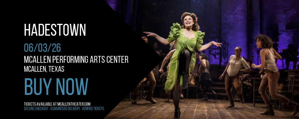 Hadestown at McAllen Performing Arts Center