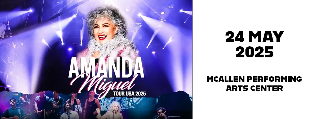 Amanda Miguel at McAllen Performing Arts Center